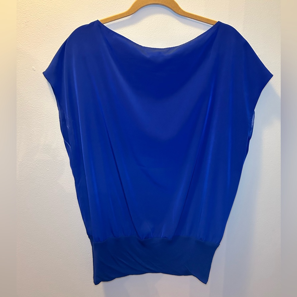 Express Blue dress top Size M